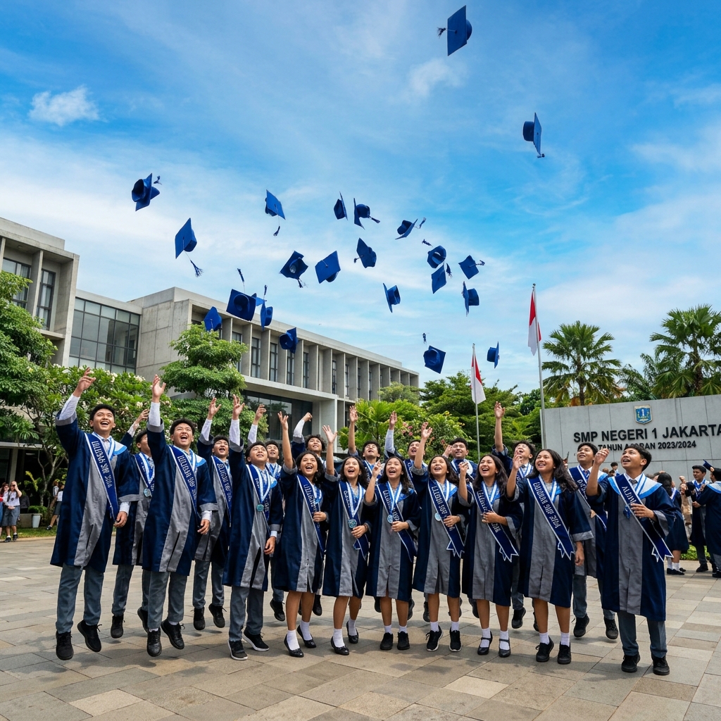 Penerimaan Lulusan di SMA Unggulan Capai 98%